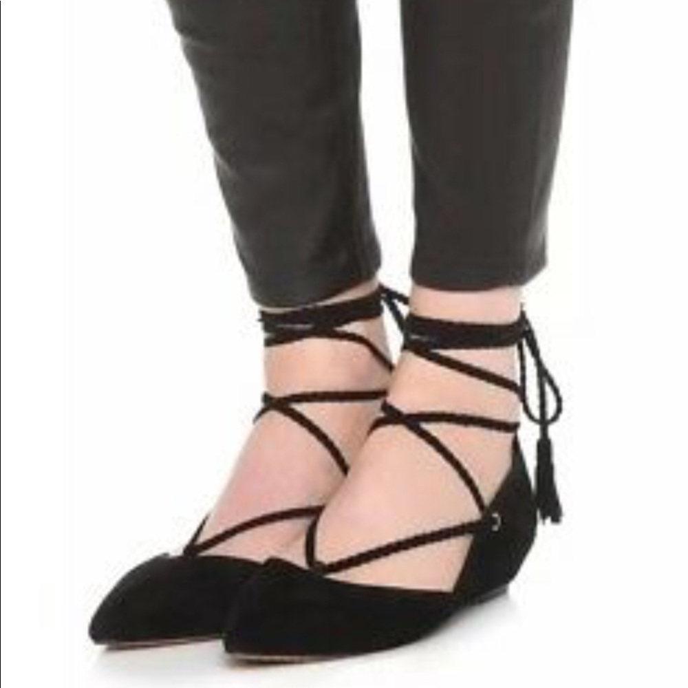 Steven Genna Lace Up Flats